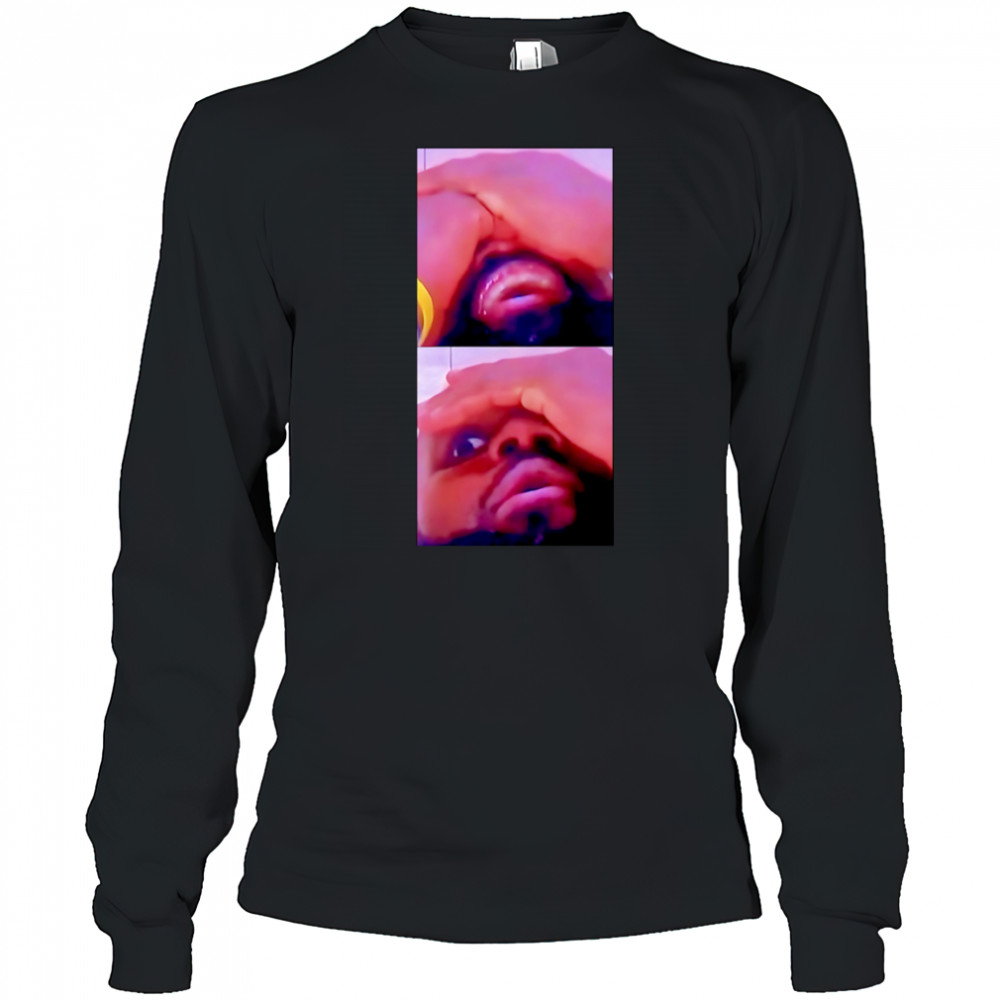 LeBron James funny expression shirt Long Sleeved