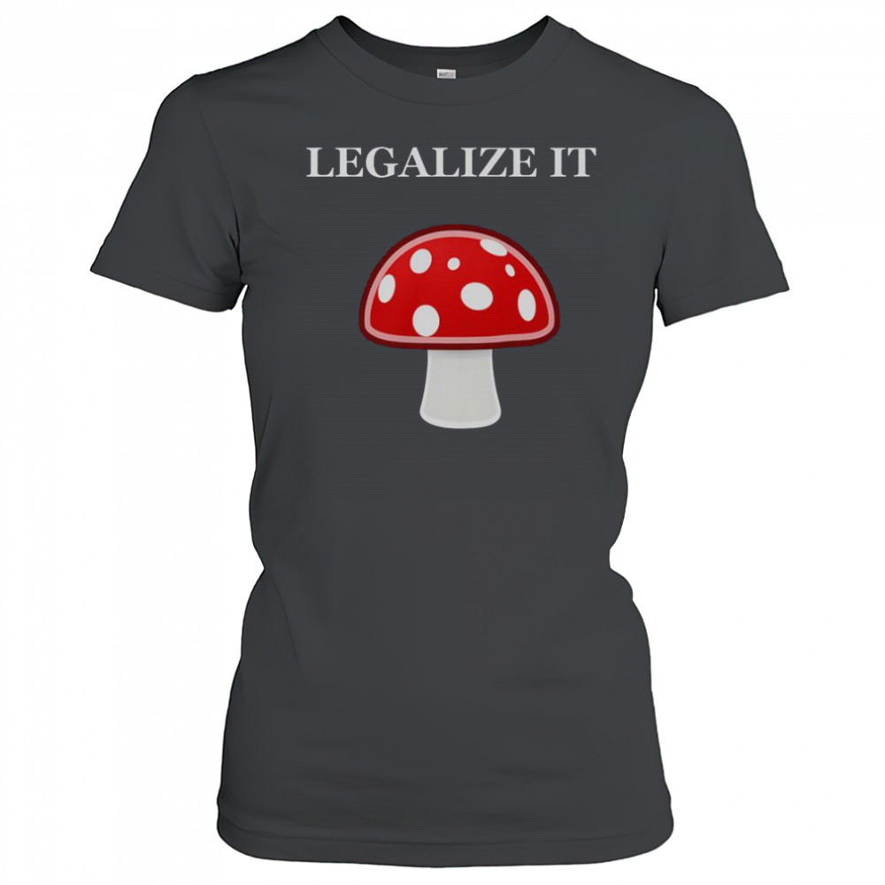 Legalize It Red Mushrooms T-Shirt Women's T-shirt
