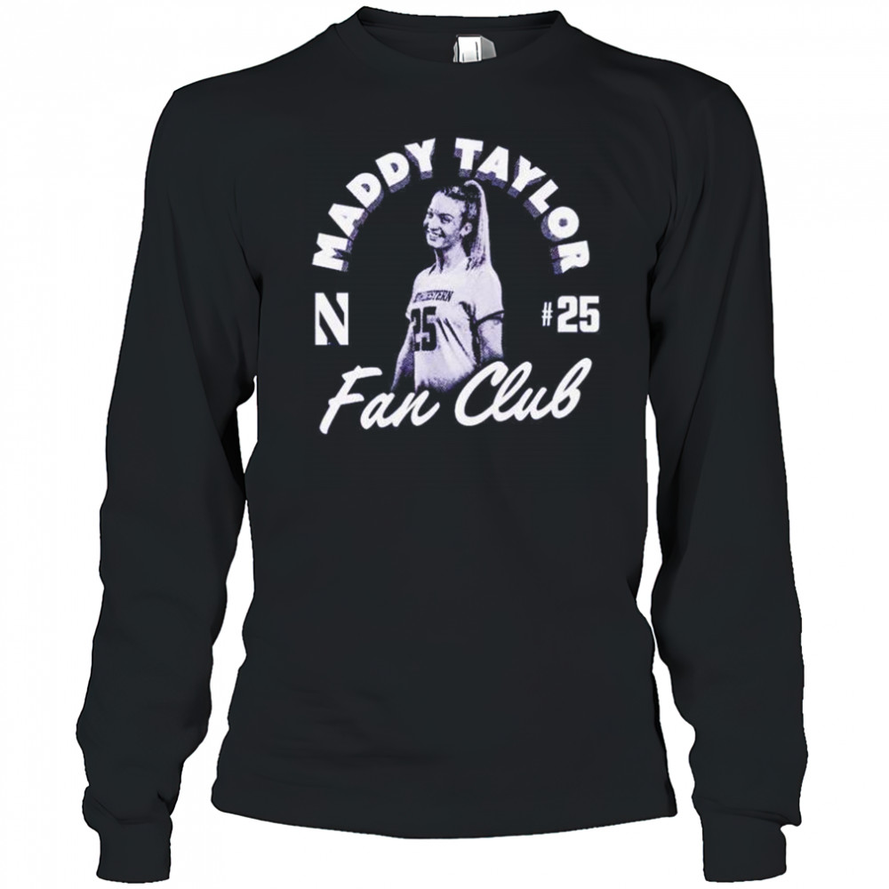 Madison Taylor Northwestern Wildcats fan club shirt Long Sleeved