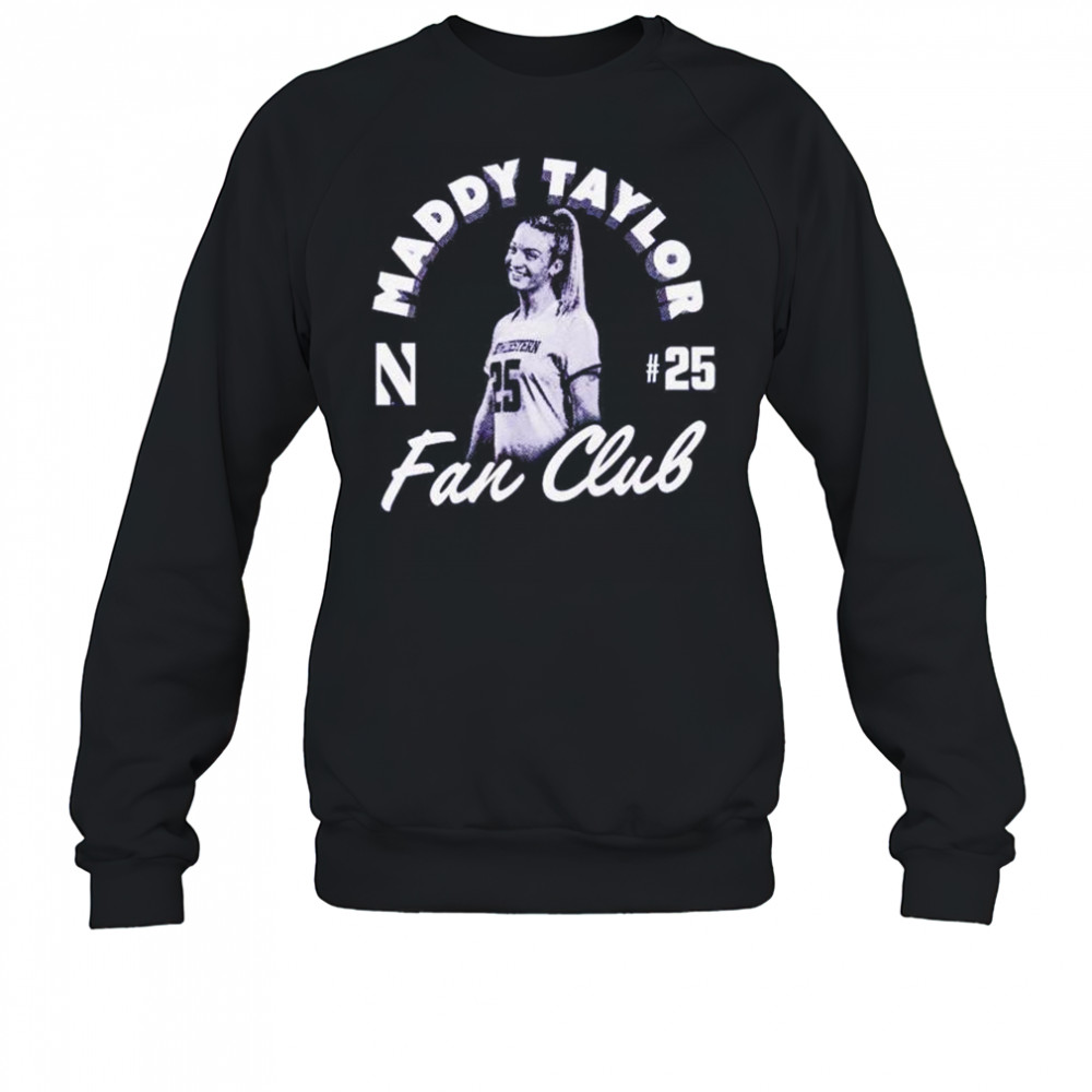 Madison Taylor Northwestern Wildcats fan club shirt Sweatshirt