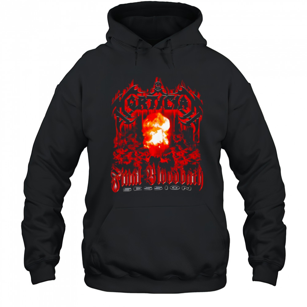 Mortician Final Bloodbath Session shirt Hoodie