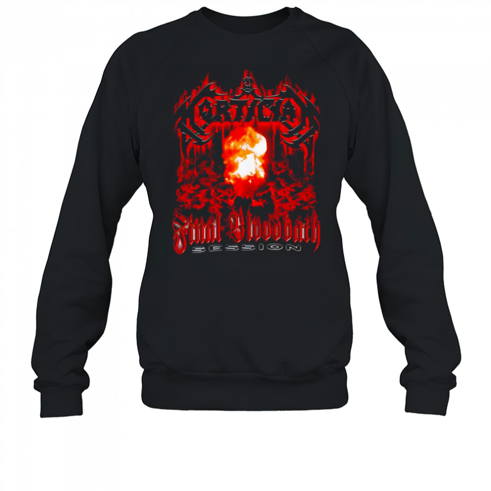 Mortician Final Bloodbath Session shirt Sweatshirt