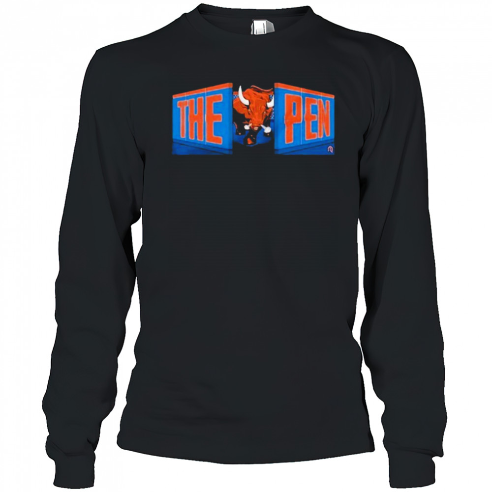 New York Mets The Bullpen T-shirt Long Sleeved