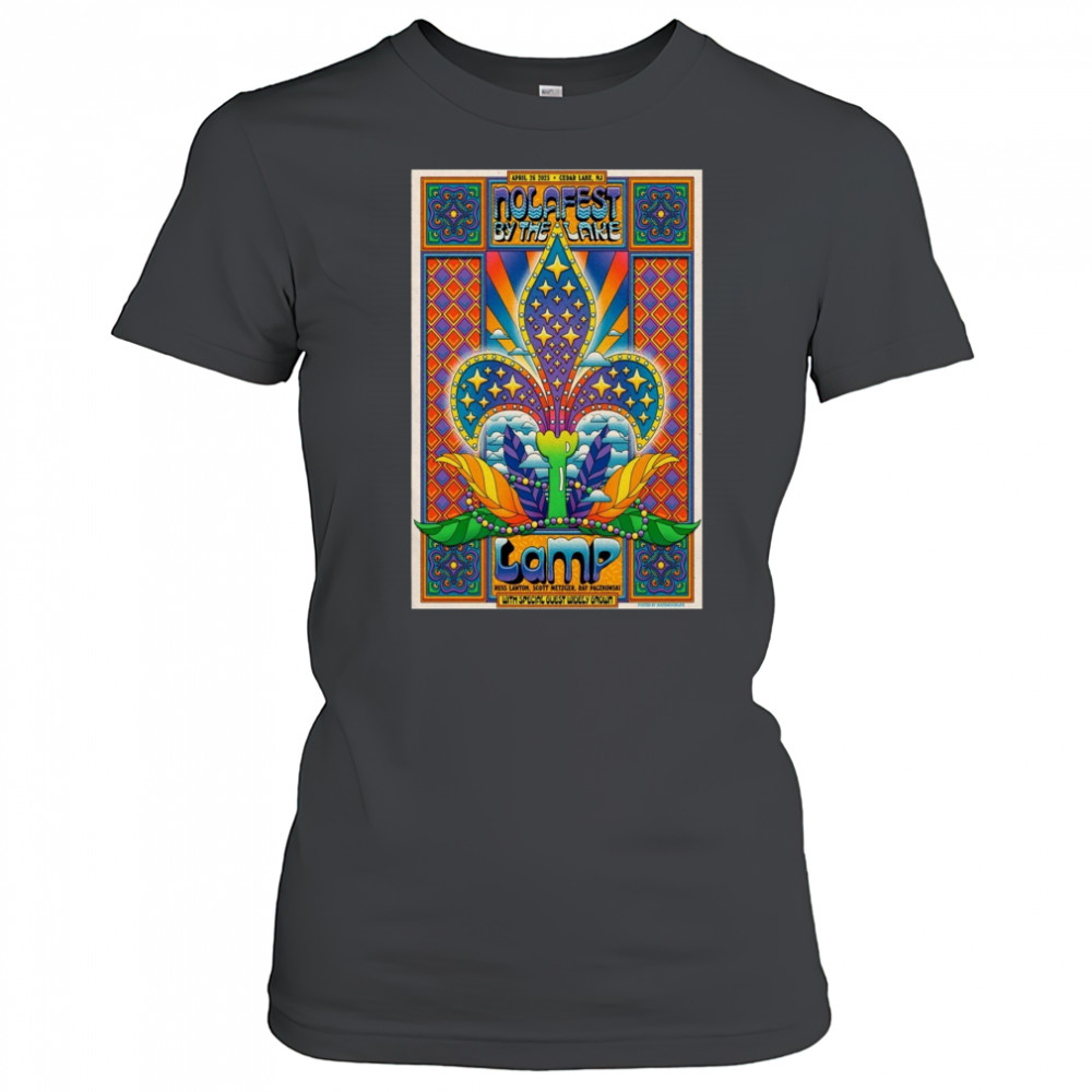 NOLA Fest Cedar Lake NJ April 26 2025 NJ Russ Lawton Scott Metzger Ray Paczkowski t-shirt Women's T-shirt