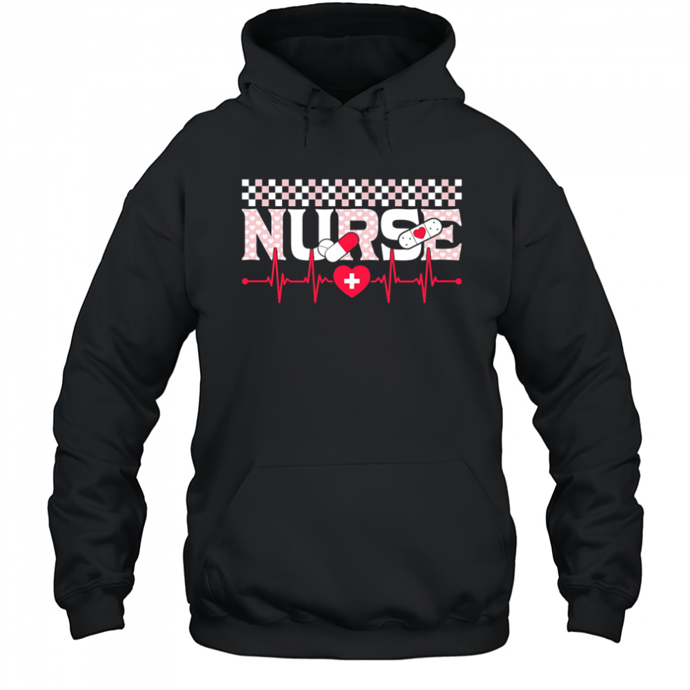 Nurse heart rate tablet shirt Hoodie