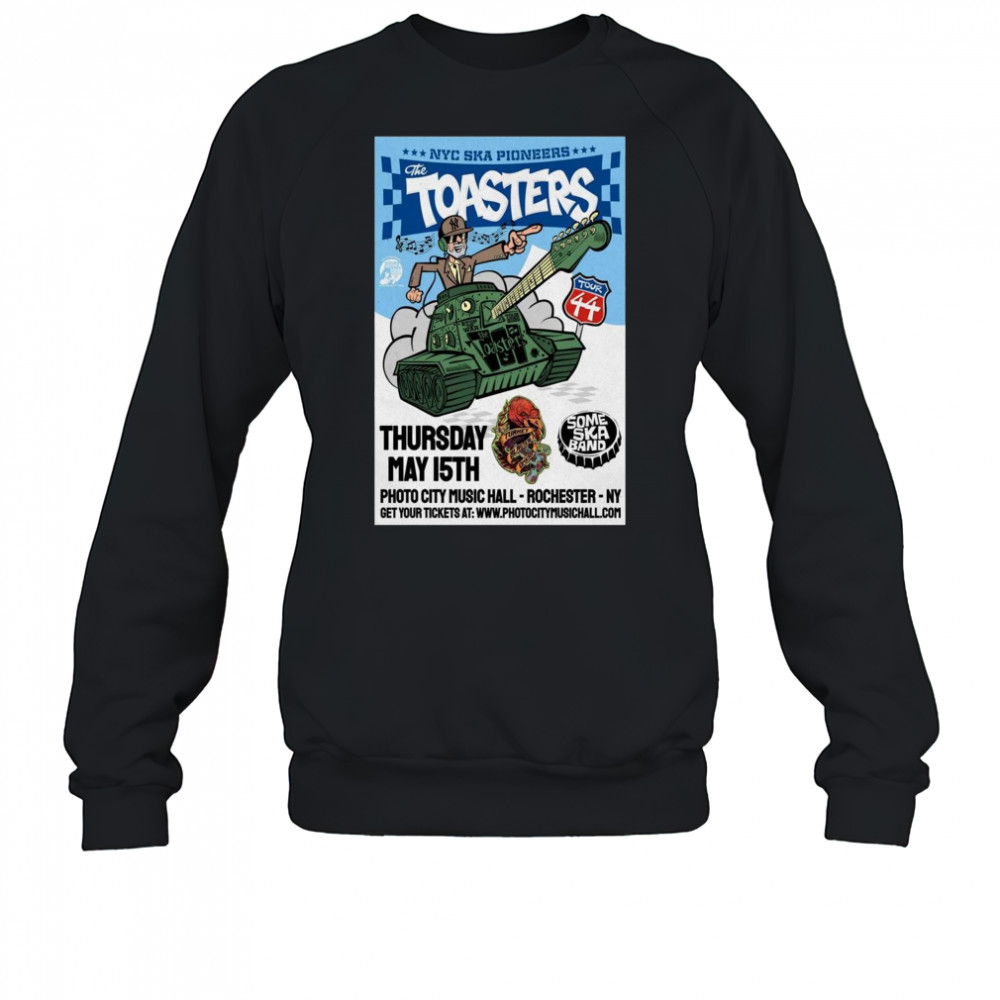 NYC Ska Pioneers The Toasters Rochester NY Show Thursday May 15 2025 Poster Graphic t-shirt Sweatshirt