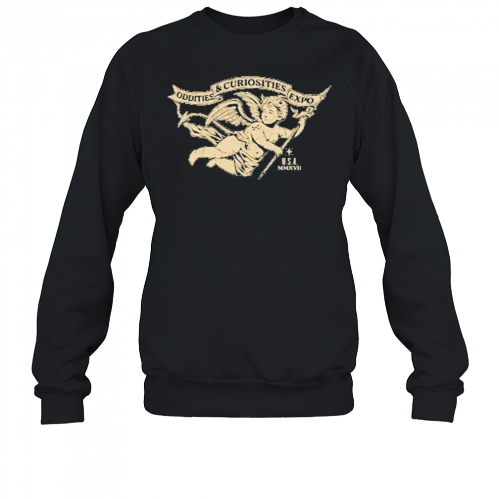 Oddities And Curiosities Angel USA T-shirt Sweatshirt