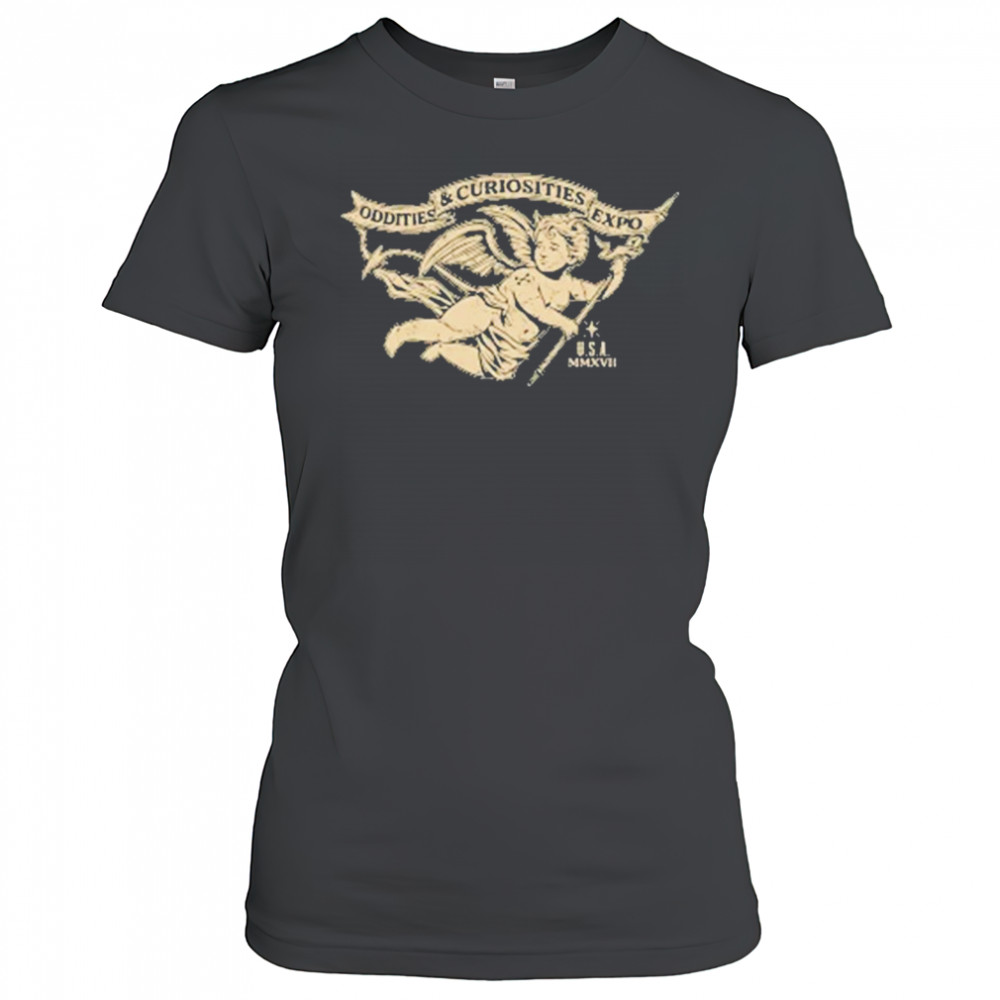 Oddities And Curiosities Angel USA T-shirt Women's T-shirt