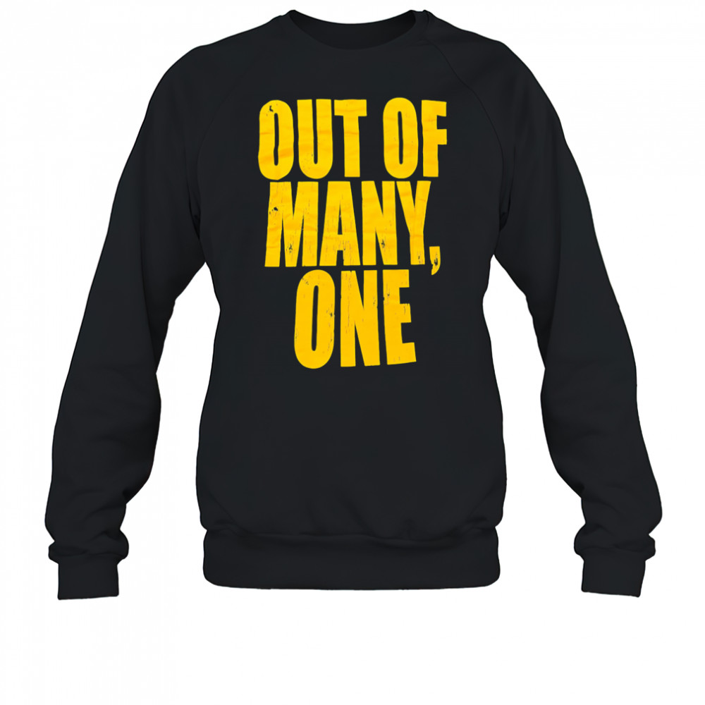 Out of many one shirt Sweatshirt