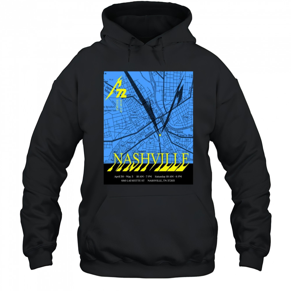 Poster Nashville April 30 – May 3 660 Lafayette ST Saturday 10 Nashville TN t-shirt Hoodie