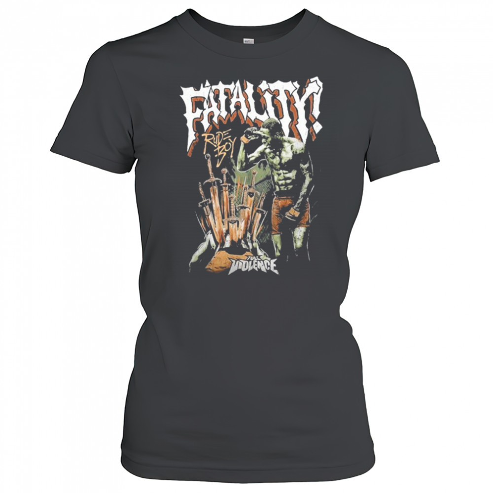 Randy Brown Rudeboy Fatality Full Violence T-shirt Women's T-shirt