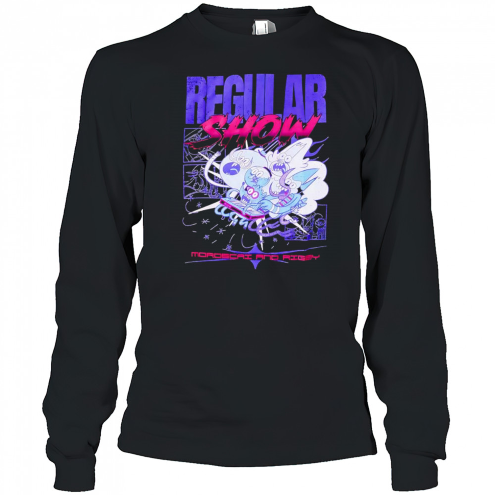 Regular Show Shocked shirt Long Sleeved
