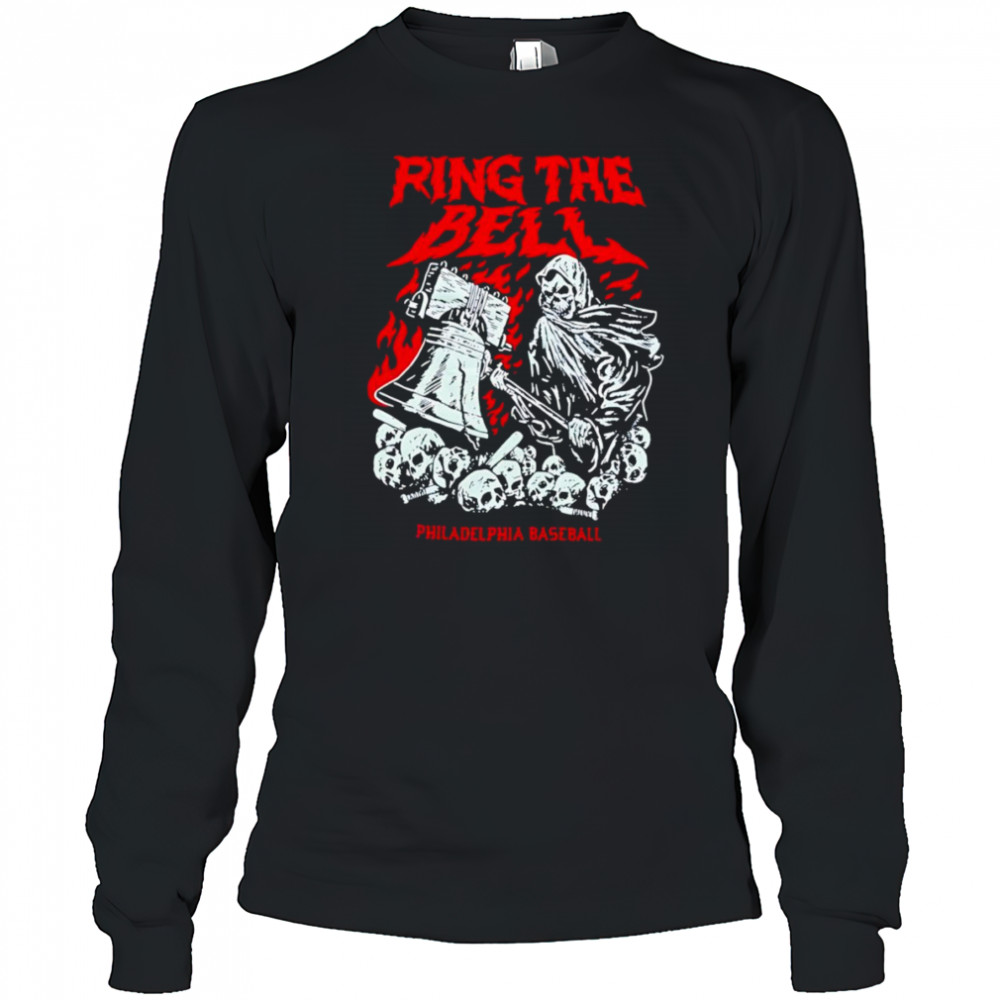Ring the bell Philadelphia baseball shirt Long Sleeved