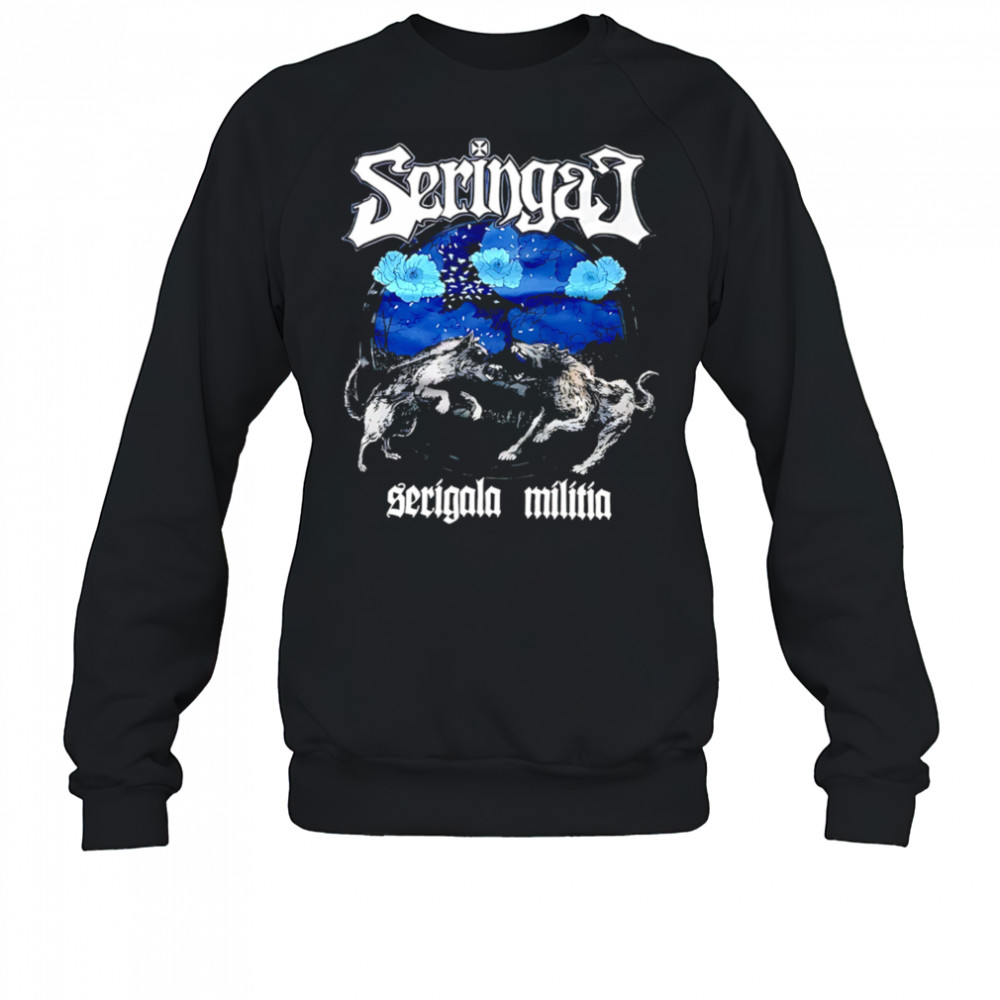Seringai Wolf Fight serigala militia shirt Sweatshirt