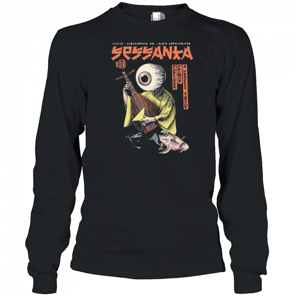Sessanta Isleta Amphitheater April 27th 2025 Albuquerque NM Tour t-shirt Long Sleeved