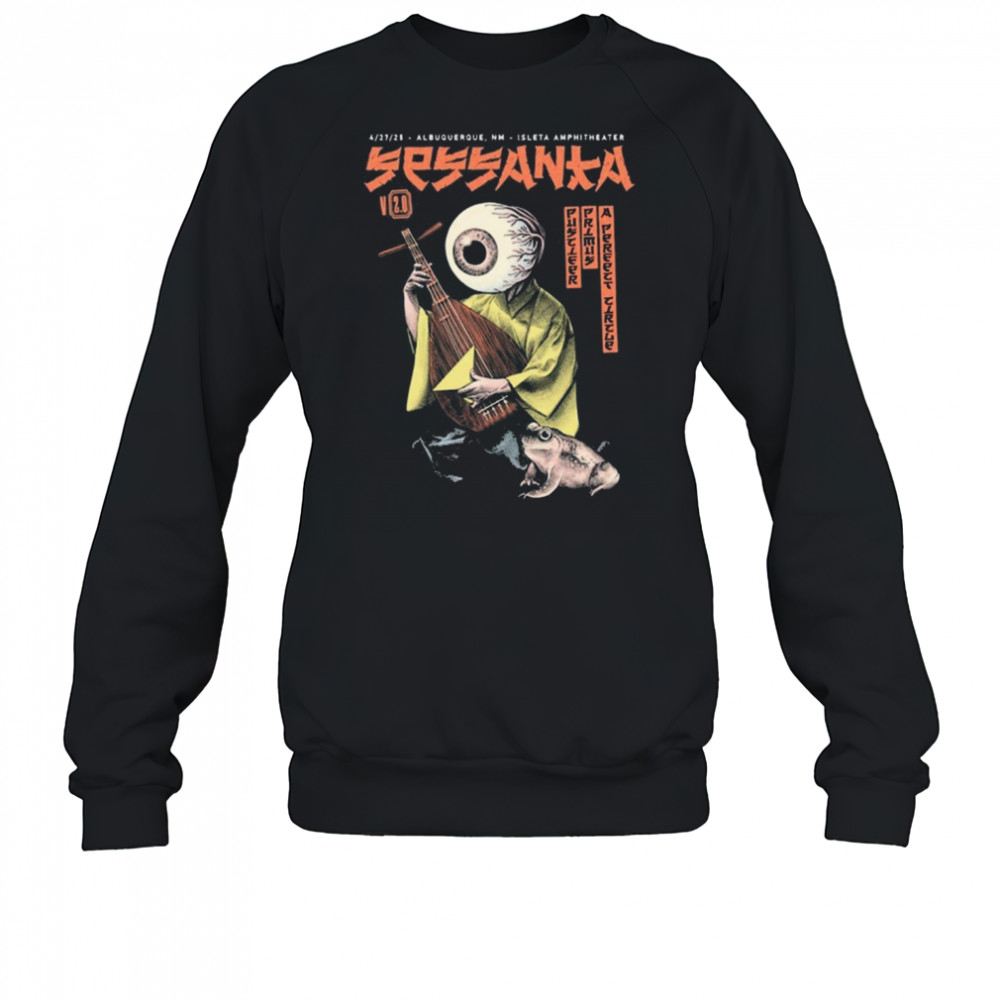 Sessanta Isleta Amphitheater April 27th 2025 Albuquerque NM Tour t-shirt Sweatshirt