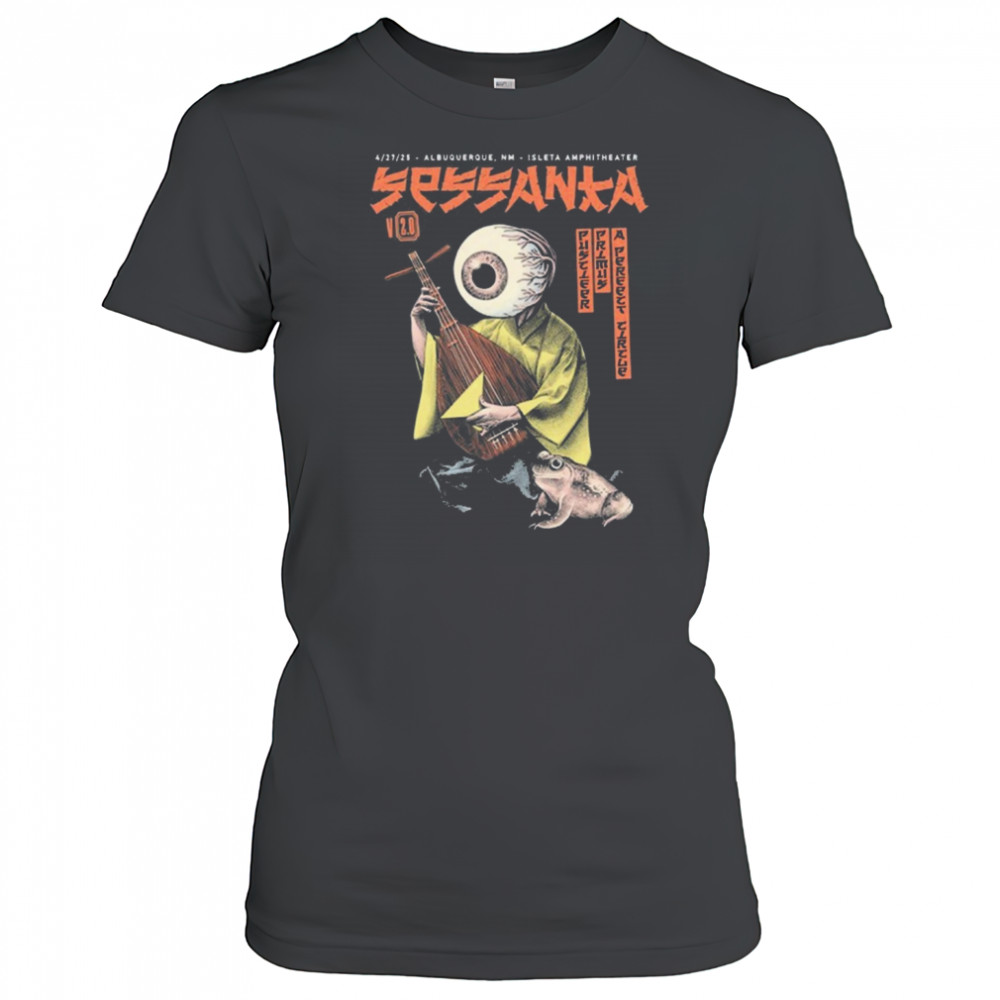 Sessanta Isleta Amphitheater April 27th 2025 Albuquerque NM Tour t-shirt Women's T-shirt