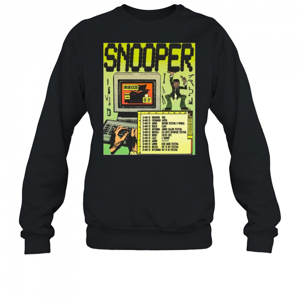 Snooper EU 2025 Tour Shirt Sweatshirt