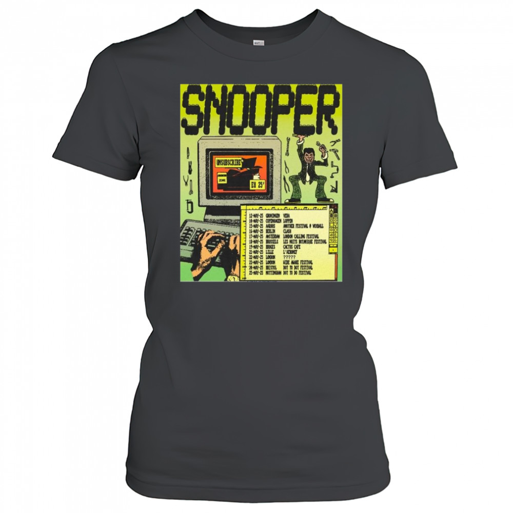 Snooper EU 2025 Tour Shirt Women's T-shirt