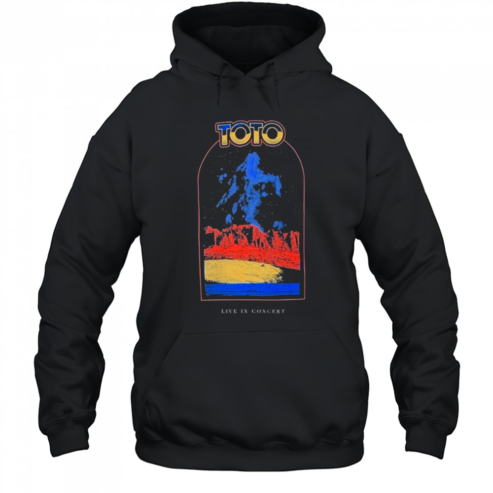 Toto Live In Concert Mountains T-shirt Hoodie