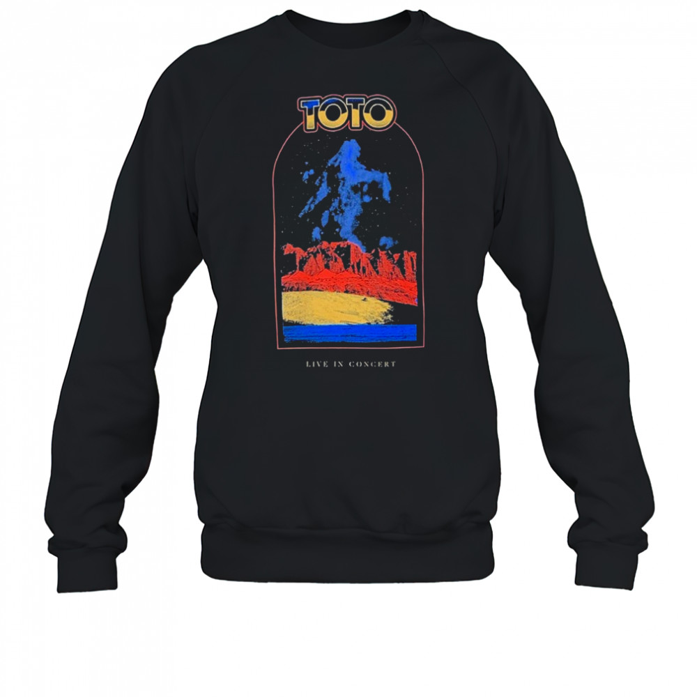 Toto Live In Concert Mountains T-shirt Sweatshirt