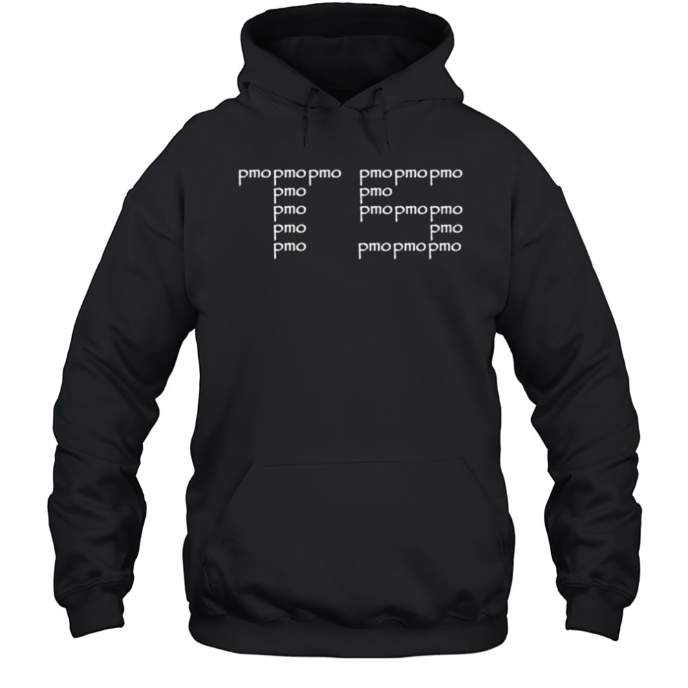 TS PMO Repeating T-Shirt Hoodie