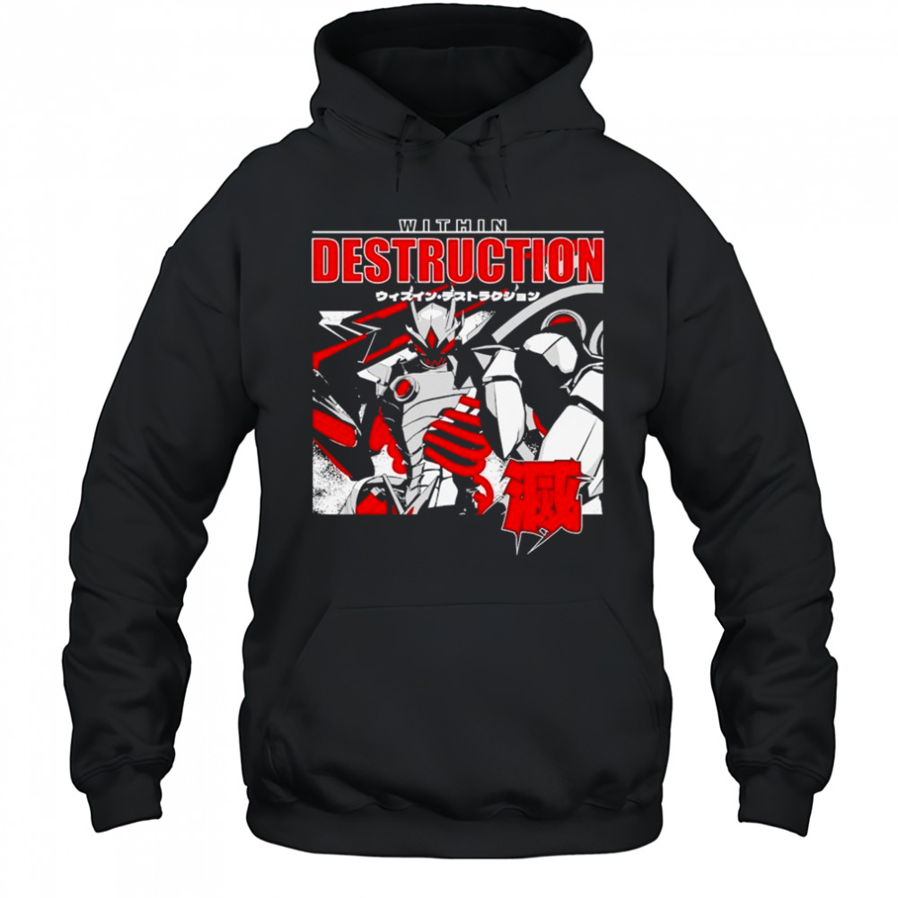 Within Destruction Animetal T-shirt Hoodie