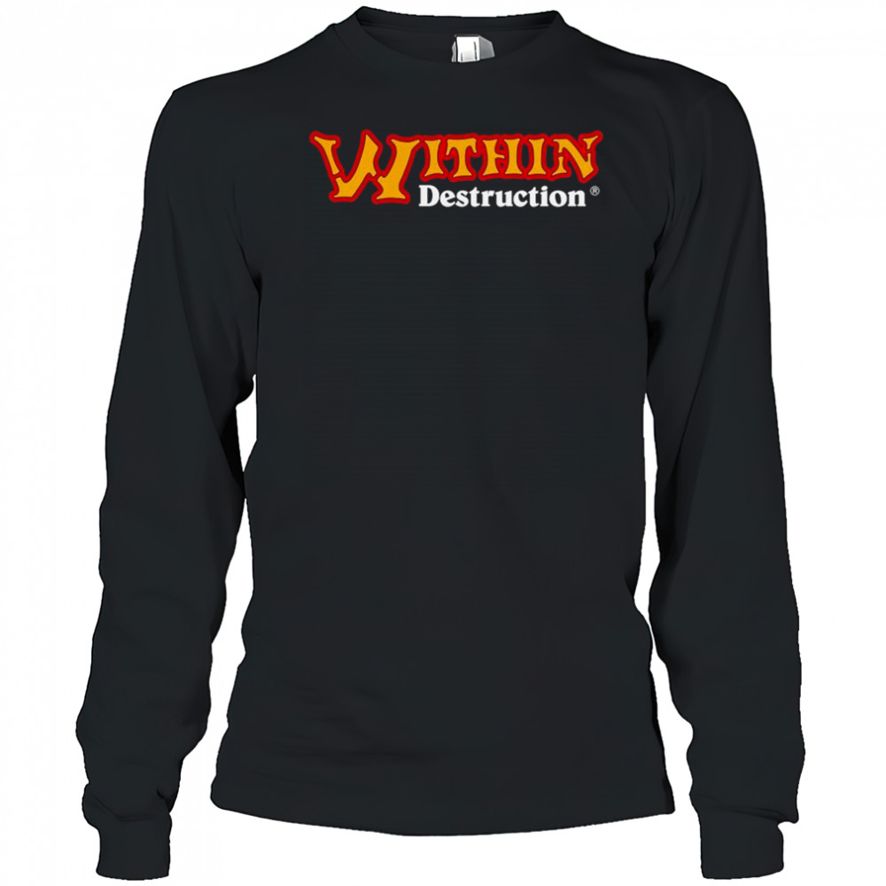 Within Destruction Logo T-shirt Long Sleeved