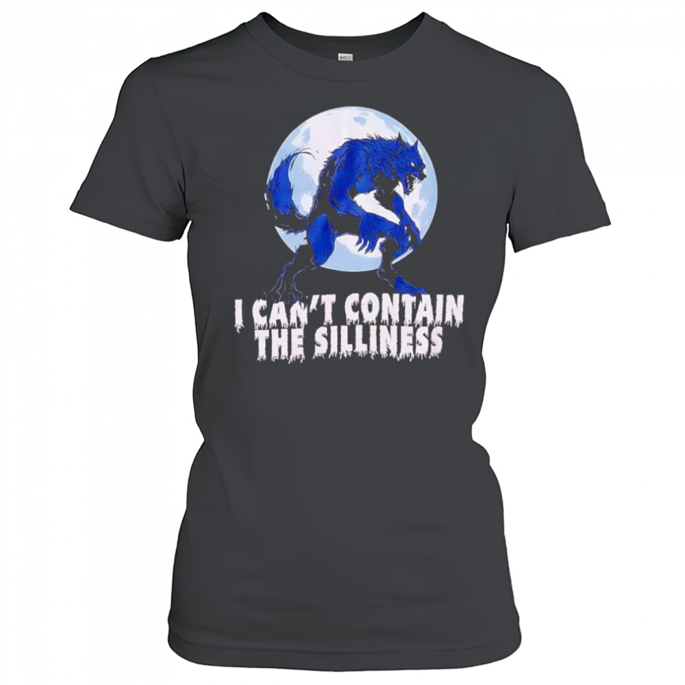 Wolf Can’t Contain Silliness shirt Women's T-shirt