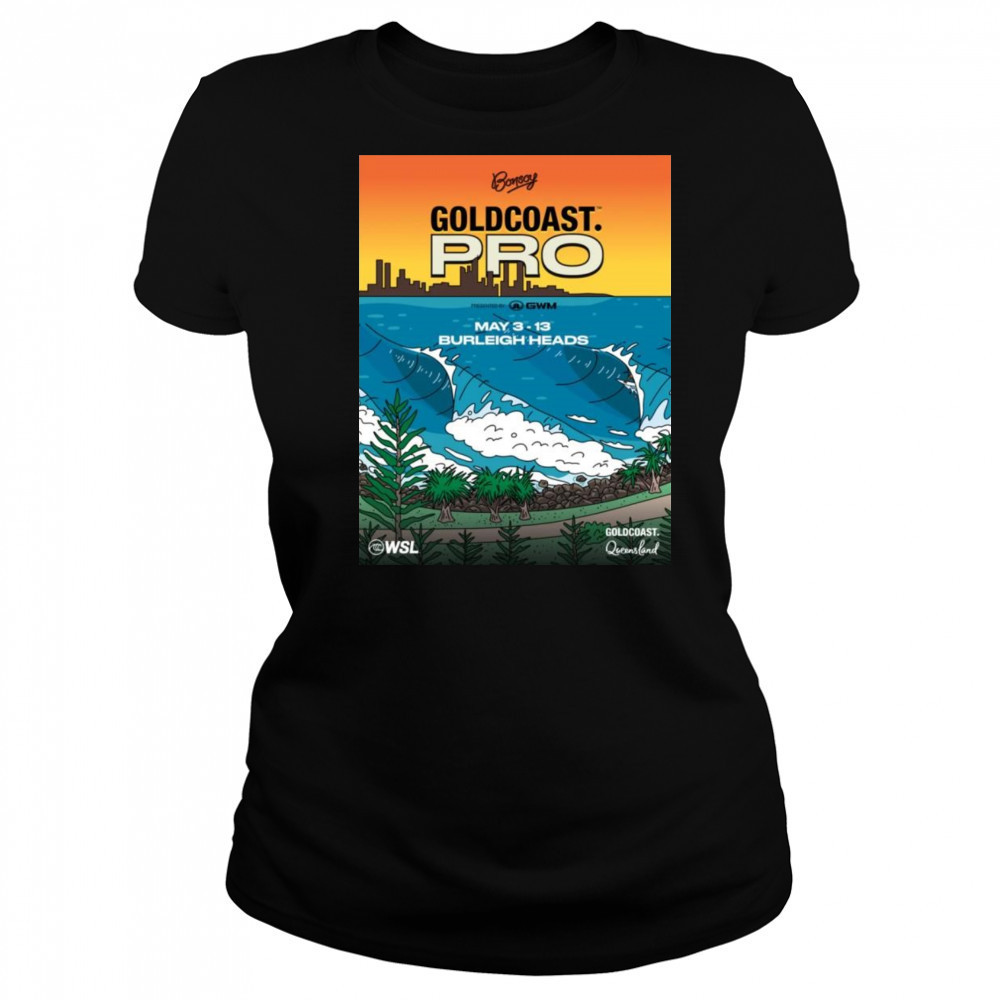 2025 Bonsoy Gold Coast Pro May 3-13 Burleigh Heads Shirt Women's T-shirt