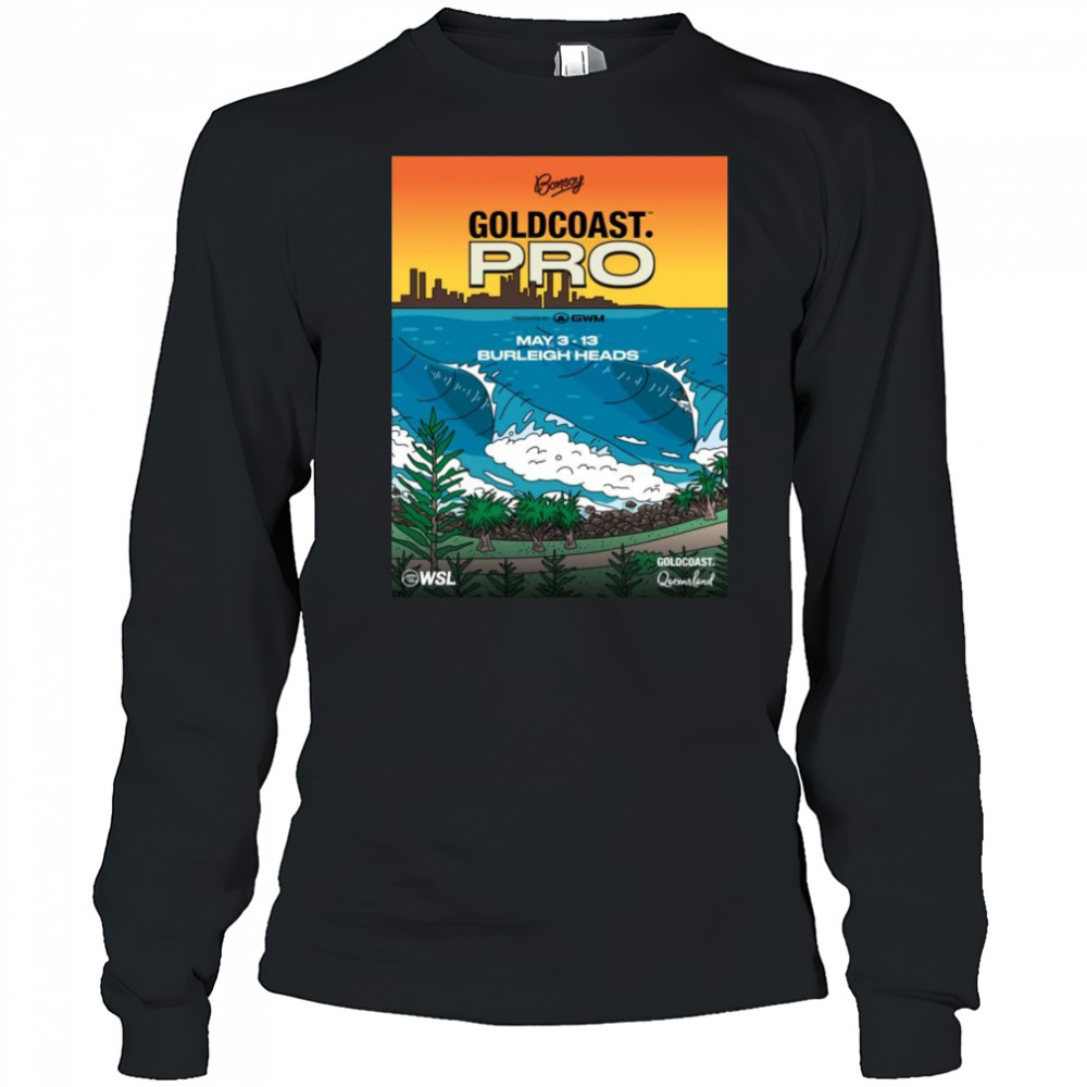 2025 Bonsoy Gold Coast Pro May 3-13 Burleigh Heads Shirt Long Sleeved