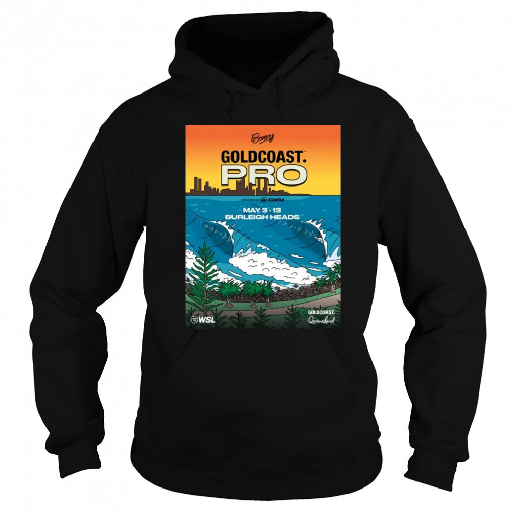 2025 Bonsoy Gold Coast Pro May 3-13 Burleigh Heads Shirt Sweatshirt