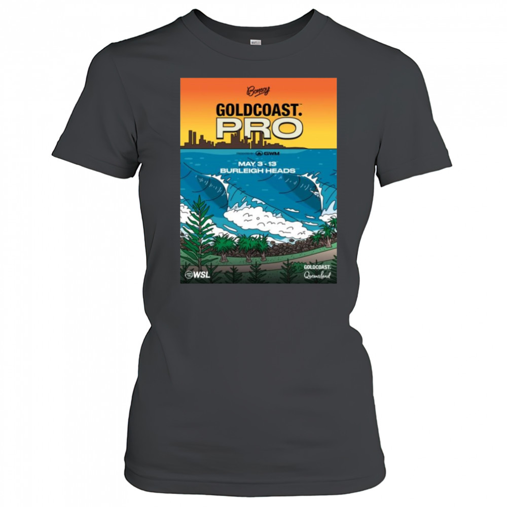 2025 Bonsoy Gold Coast Pro May 3-13 Burleigh Heads Shirt Women's T-shirt