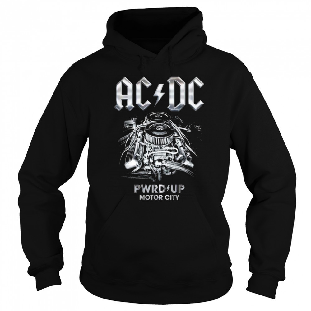 ACDC Detroit PWR UP Motor City Tour 2025 Shirt Sweatshirt