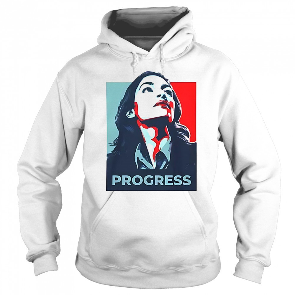 Alexandria Ocasio-Cortez progress shirt Sweatshirt