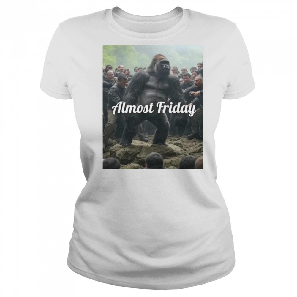 Almost Friday Gorilla Fight Shirt Women's T-shirt