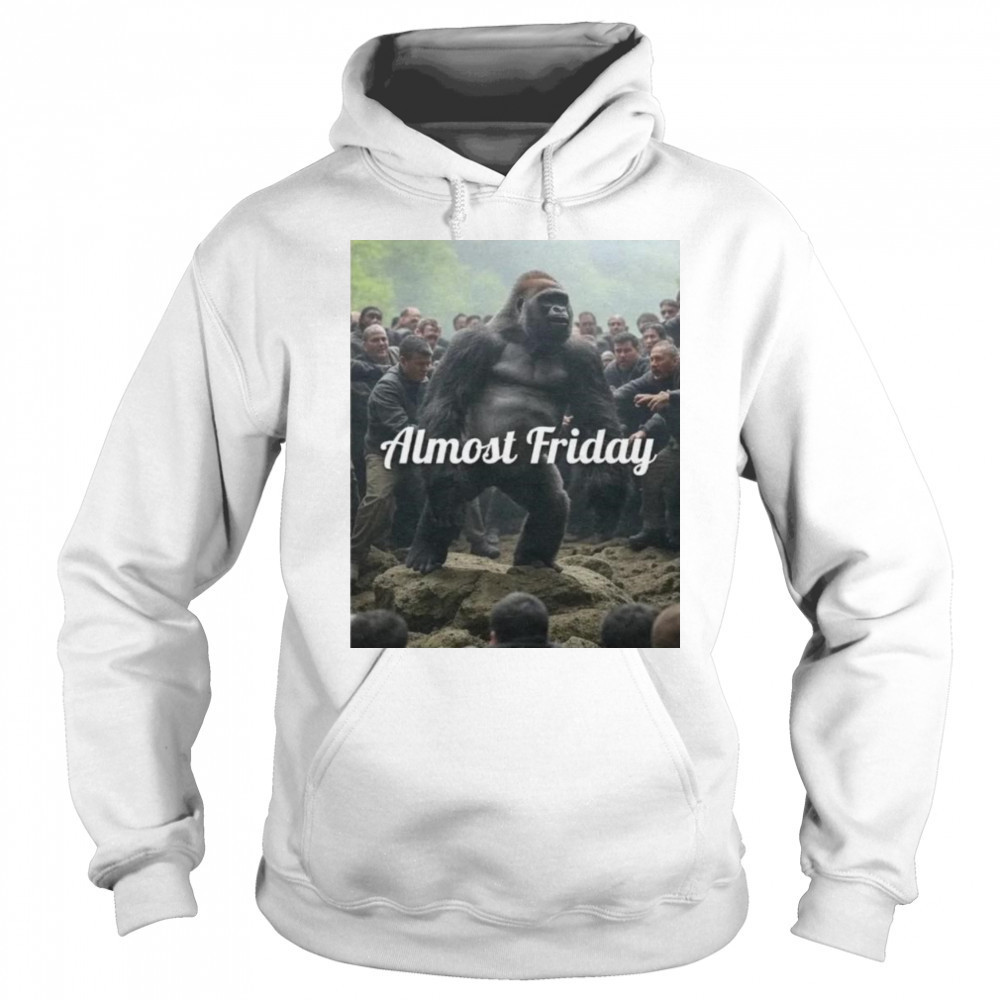 Almost Friday Gorilla Fight Shirt Sweatshirt