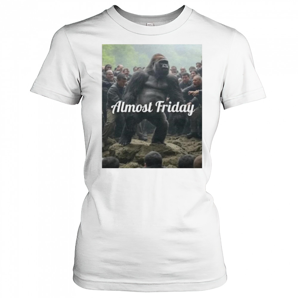 Almost Friday Gorilla Fight Shirt Women's T-shirt