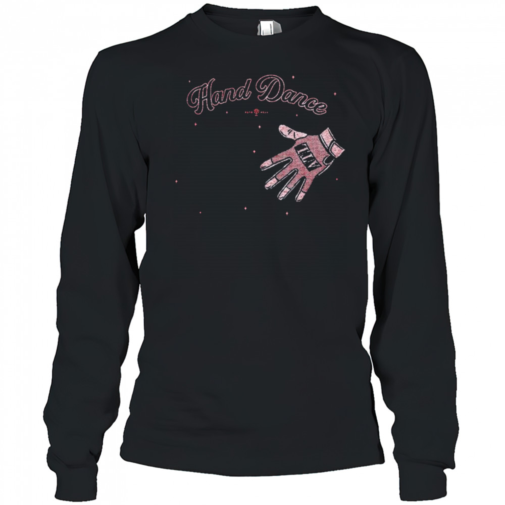 Atlanta Braves Hand Dance T-shirt Long Sleeved