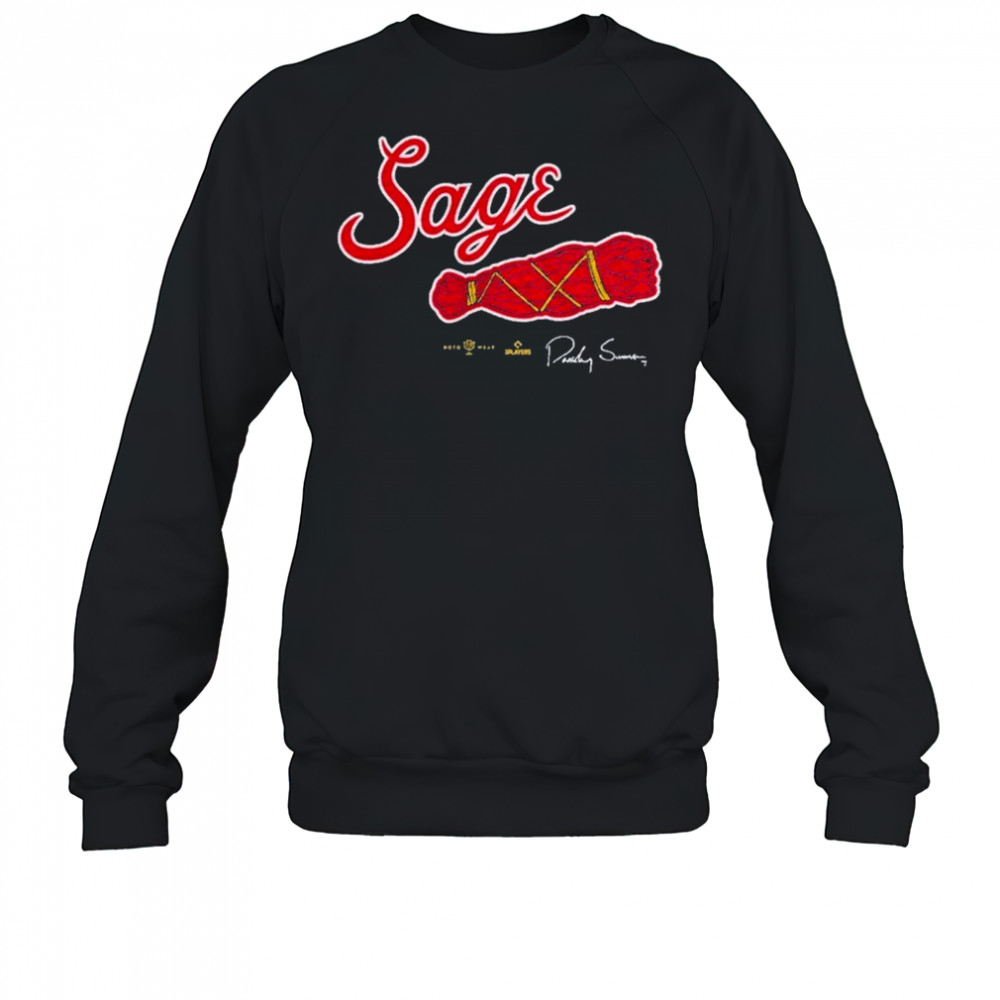 Atlanta Braves Sage T-Shirt Sweatshirt