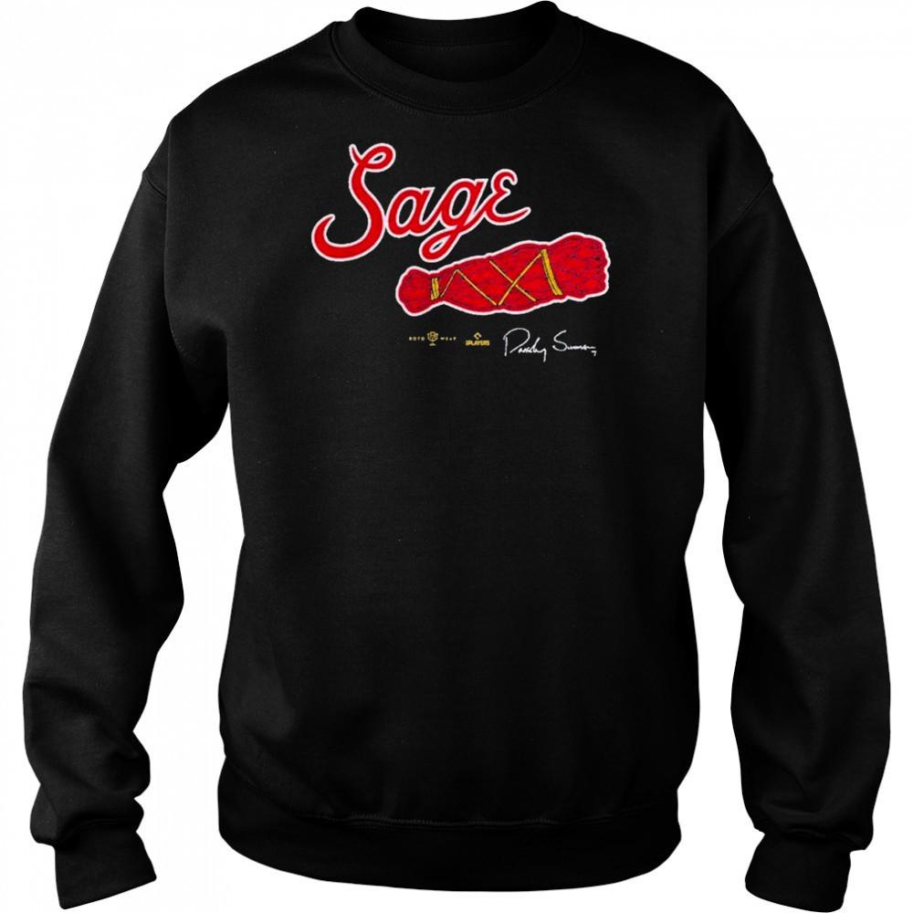 Atlanta Braves Sage T-Shirt Hoodie