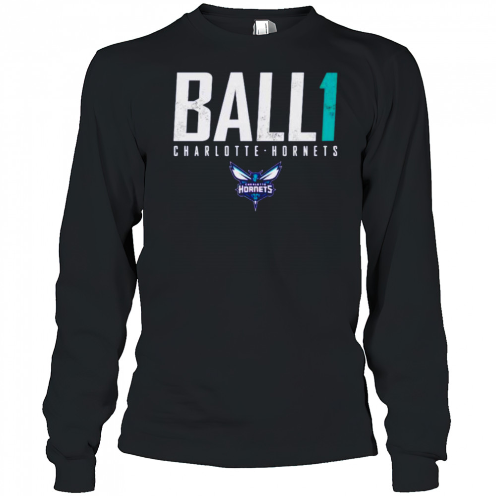 Ball 1 LaMelo Ball Charlotte Hornets shirt Long Sleeved
