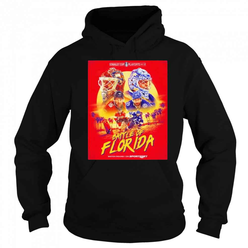Battle of Florida Panthers vs Tampa Bay Lightning Stanley Cup playoffs 2025 shirt Sweatshirt