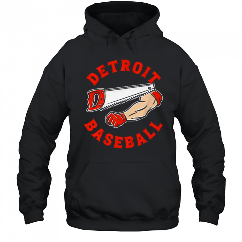Bone Saw Detroit Tigers Baseball MLB t-shirt Hoodie