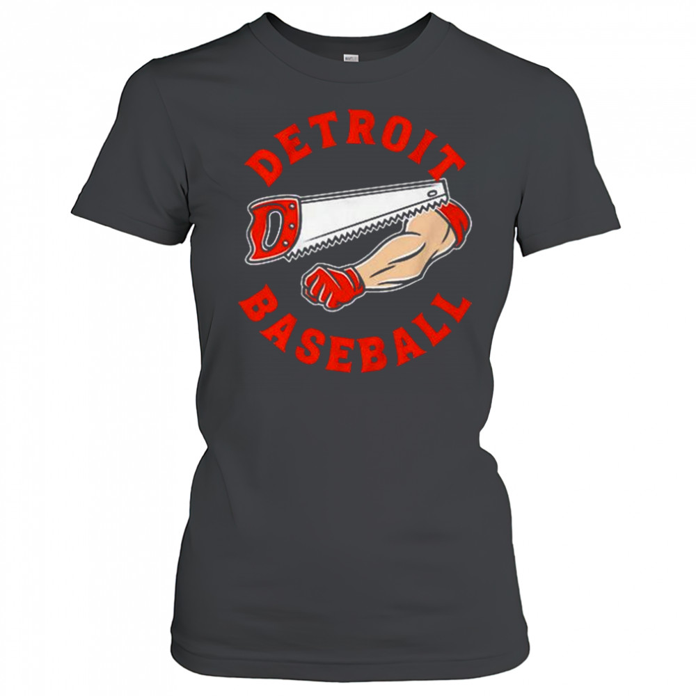 Bone Saw Detroit Tigers Baseball MLB t-shirt Women's T-shirt