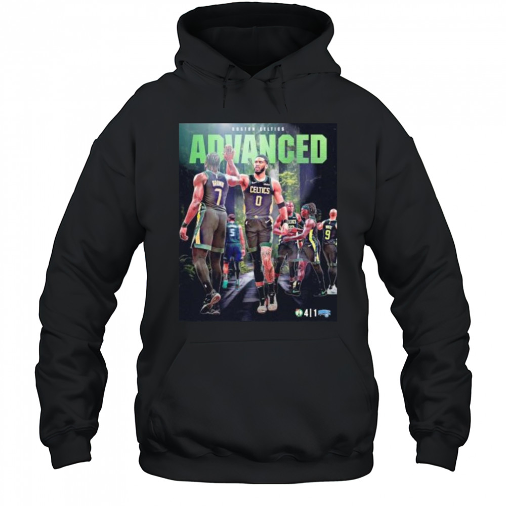Boston Celtics beats Orlando Magic to advance second round shirt Hoodie