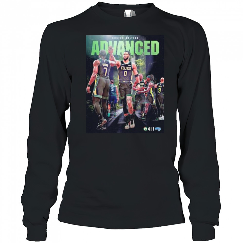 Boston Celtics beats Orlando Magic to advance second round shirt Long Sleeved