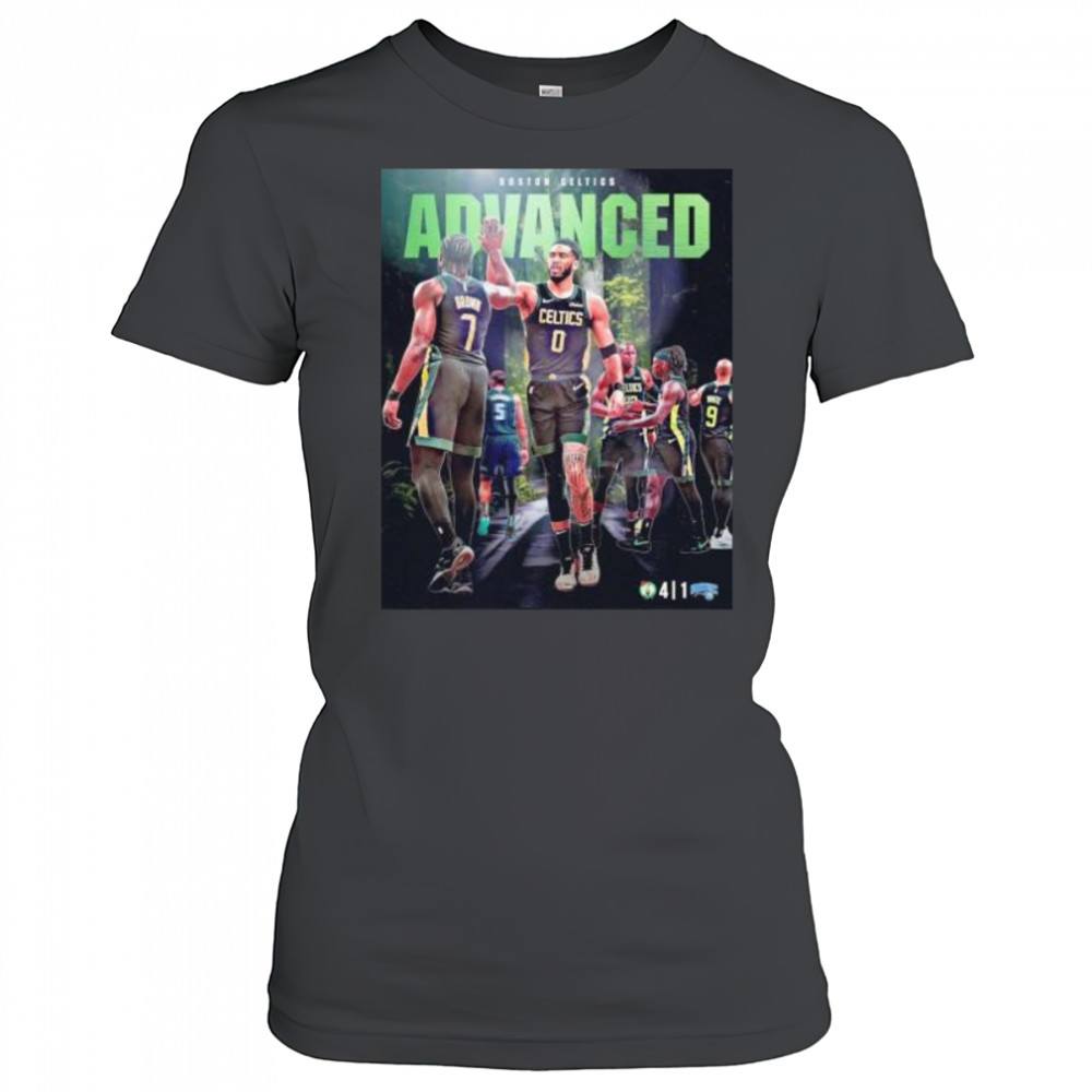 Boston Celtics beats Orlando Magic to advance second round shirt Women's T-shirt