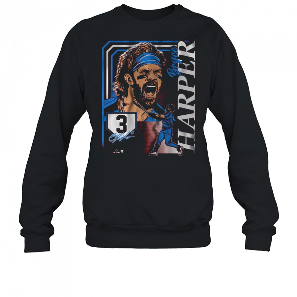 Bryce Harper Collage Frame Philadelphia Phillies MLB Signature t-shirt Sweatshirt