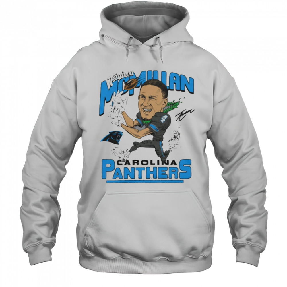 Carolina Panthers NFL Football Tetairoa McMillan Caricature Signature 2025 t-shirt Hoodie